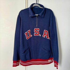 Polo Ralph Lauren x Team USA Quarter Zip Sweatshirt